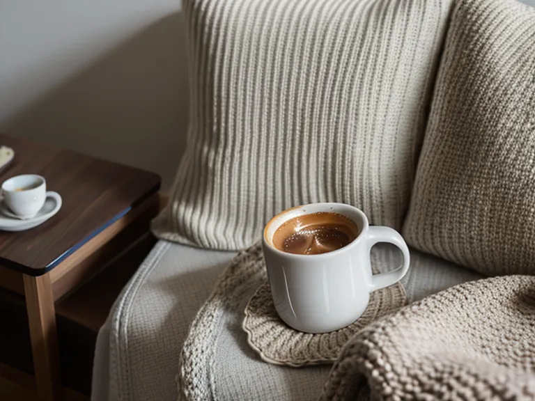 Teléfono apoyado en una taza grabando una sesión de canto en casa sin presión