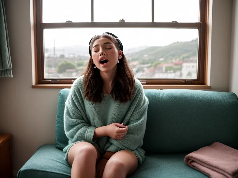 Celular apoyado en una taza de greda junto a los auriculares, listos para una sesión de canto en casa y desarrollo vocal